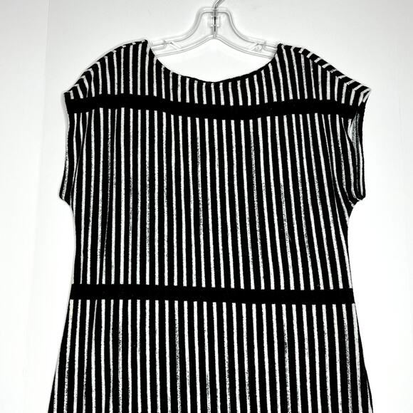 Marimekko For Target Striped Terry Cloth Knee Length Swim Coverup Dress Womens - Picture 4 of 10